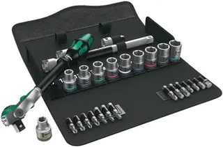 Steckschlüsselsatz Zyklop Speed 28-tlg.1/2 Zoll SW 10-19mm Z.72 6KT WERA