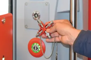Schaltschrankschlüssel SuBMaster 9 in 1 14 Funktionen m.Karab.h.an Kette – Bild 5