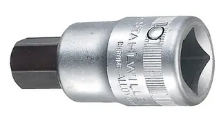 Steckschlüsseleinsatz 59 3/4 Zoll Innen-6-kant SW 17mm L.80mm STAHLWILLE