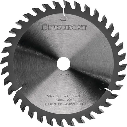 Präzisionskreissägeblatt AD 190mm Z.30 WZ Bohrung 30mm Schnitt-B.2,8mm HM