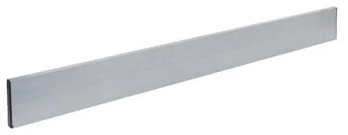Richt-/Abziehlatte L.1500mm 100x18mm 100x18mm m.Mittelsteg u.Abschlusskappen