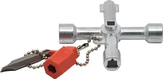 Schaltschrankschlüssel Univ.10 Funktionen m.Bitadapter