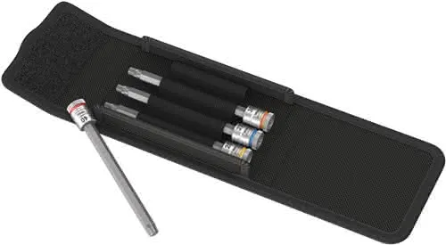 Steckschlüsselsatz 8767 A TORX® HF 1 4-tlg.1/4 Zoll T 25-T40 WERA