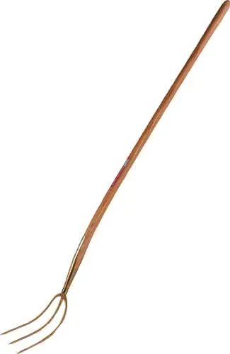 Streugabel Erntekönig Zinken-L.260 mm,3 Zinken geschmiedet,m.Stiel