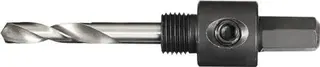 Aufnahmeschaft 6-KT 9,5mm m.Zentrierbohrer Lochsägen 14-30mm