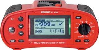 Installationsprüfgerät IT 130 z.Prüfung elektrischer Anlagen BENNING