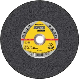 Trennscheibe A 24 R Supra D230x3mm ger.STA Bohr.22,23mm KLINGSPOR