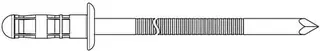 Blindniet PolyBulb® Nietschaft dxl 4,8x11mm Alu./STA 250 St.GESIPA