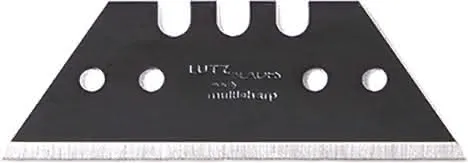 Trapezklinge multisharp L52xB18,7xS0,65mm m.Lochung 10