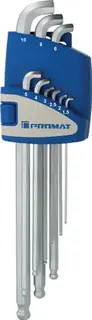 Winkelschraubendrehersatz Imbus 9-tlg. Ku.-Halter SW 1,5-10mm kurzer