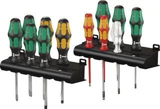 Schraubendrehersatz Kraftform XXL 12-tlg.Schitz/PH/PZD Kraftformgriff WERA