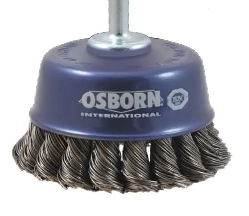 Topfbürste D.65mm Drahtstärke 0,5mm STA 6000min-¹ OSBORN