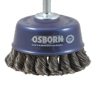 Topfbürste D.65mm Drahtstärke 0,5mm STA 6000min-¹ OSBORN