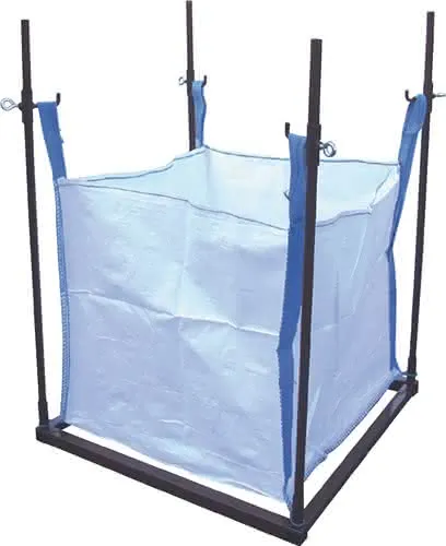 Big-Bag-Gestell L1,01xB1,01xH1,4m MÜBA demontiert