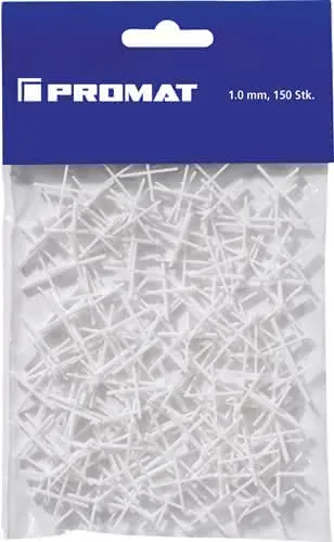 Fliesenkreuz 1mm 150 St./Btl.PROMAT