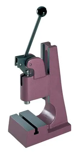 Kniehebel-Handpresse Heizkörper 500 Druckkraft 5,0 kN Hub 40mm Arbeits-H.60-150mm
