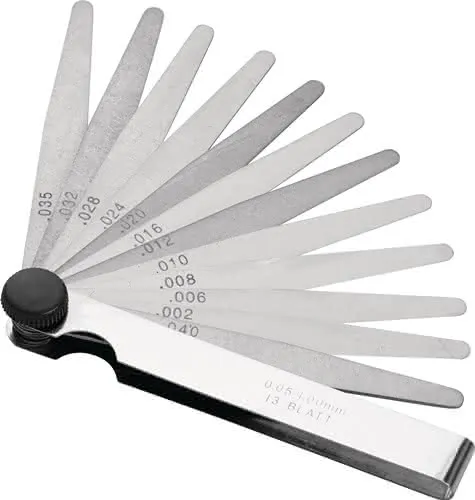 Fühlerlehre Blatt-St.0,05-2,0mm STA L.100mm Bl.21 St.PROMAT