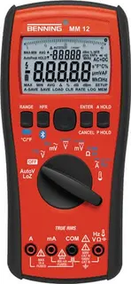 Multimeter MM 12 0,0001 V-1000 V AC/DC TRUE RMS BENNING
