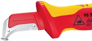 Abmantelungsmesser L.180mm Klingen-L.38mm VDE Mehrkomponentengriff – Bild 2