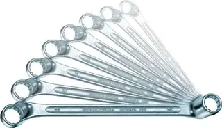 Doppelringschlüsselsatz 20/12 12-tlg.SW 6-32mm tief gekr.STAHLWILLE