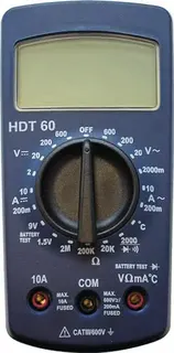 Multimeter HDT 60 2-600 V AC/DC HDT 200 mA - 10 A AC/DC – Bild 2