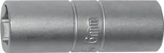 Steckschlüsseleinsatz f.Zündkerzen 1/2 Zoll SW 16mm 6KT L.65mm PROMAT