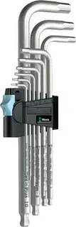Winkelschraubendrehersatz Imbus PKL/9 9-tlg.Ku.-Halter SW 1,5-10mm lang VA