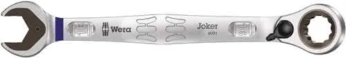Maulringratschenschlüssel Joker SW 16mm L.213mm umschaltbar,Rings.15Grad WERA
