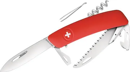 Taschenmesser SWIZA D05 Heft-L.95mm Klingen-L.75mm L.geöffnet 170mm SWIZA
