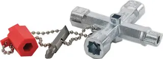 Schaltschrankschlüssel Doublehead Key 11 Funktionen m.Bitadapter – Bild 2