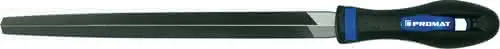 Werkstattfeile DIN 7261 L.200mm Q.14mm Hieb 2 Dreikant 2K-Ergo PROMAT