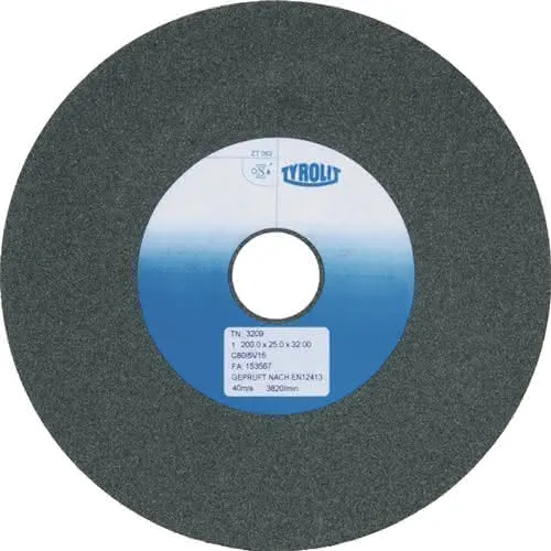 Schleifbockscheibe Ø125xB20x32mm 80 SCg TYROLIT
