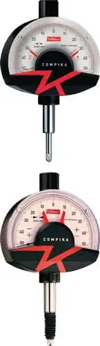 Feinzeiger Compika 1001 0,1mm Abl.0,001mm m.Stoßschutz m.Kal.KÄFER