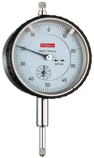 Messuhr M2T B 10mm Abl.0,01mm Ziffernbl.beids.0-50-0 m.Kal.KÄFER
