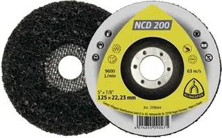 Grobreinigungsscheibe NCD 200 Ø125xmm Bohr.22,23mm KLINGSPOR