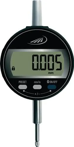 Messuhr DIGI-MET IP52 12,5mm Abl.mm 0,005mm dig.H.PREISSER