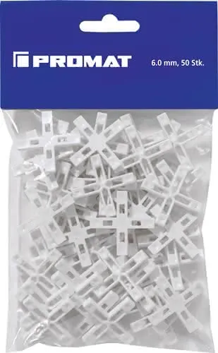 Fliesenkreuz 6mm 50 St./Btl.PROMAT