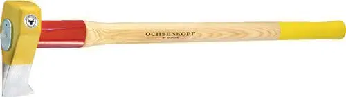 Holzspalthammer BIG-OX® 3000g gr.Schlagfläche,Nase Knauf Hickory