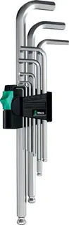 Winkelschraubendrehersatz Imbus 950 PKL 9-tlg. Ku.-Halter SW 1,5-10mm Kugelk.