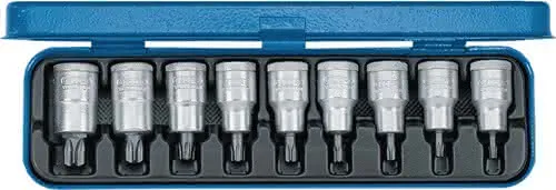 Steckschlüsselsatz ITX 19 PM 9-tlg.1/2 Zoll T20-T60 GEDORE