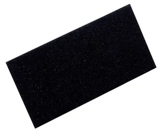 Zellgummiauflage L280xB140xS10mm schwarz