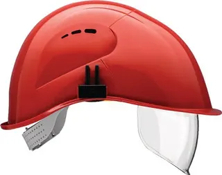 Schutzhelm VisorLight karminrot PE EN 39 7 VOSS