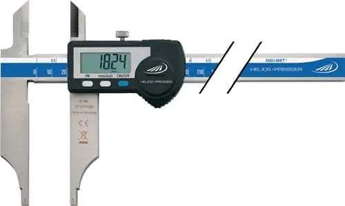 Werkstattmessschieber DIN862 DIGI MET® 300mm dig. m. Spitzen H.PREISSER