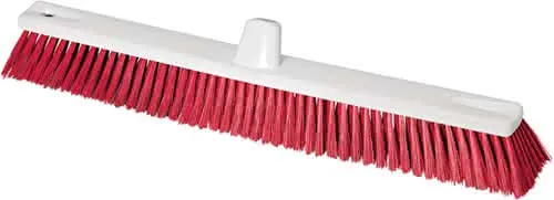 HACCP-Besen L.600mm Borstenstärke 0,25mm rot