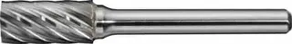 Frässtift ZYA INOX D.12mm Kopf-L.25mm Schaft-D.6mm HM Verz.Normal,fein PROMAT