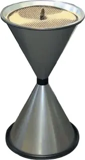 Standascher D405xH770mm anthrazit Stahlbl.TKG