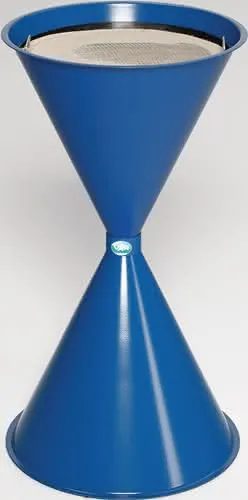 Standascher D400xH730mm enzianblau Stahlbl.VAR
