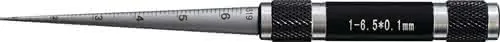 Lochlehre 4-15mm kon. Abl. 0,1mm PROMAT