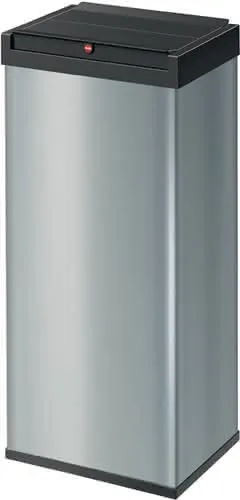 Abfallbehälter H763xB339xT260mm 52l silber HAILO