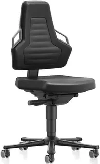 Arbeitsdrehstuhl Nexxit Rl.Supertec-Gewebe schwarz Grifffarbe